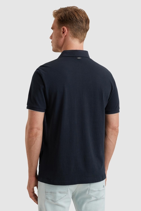 Vanguard short sleeve polo pique waffle str